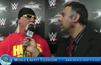 Interview with Hulk Hogan host of WrestleMania 30 ,to be held at Mercedes –Benz Superdome New Orleans-2014