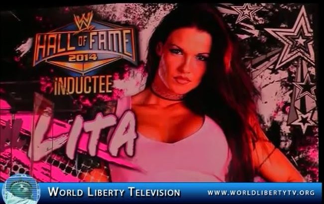 Lita professional wrestler and WWE Diva, to be inducted  WWE Hall of Fame at WrestleMania 30 in New Orleans- 2014