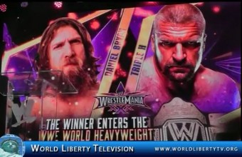 Triple H vs. Daniel Bryan, at WrestleMania 30 in New Orleans-2014