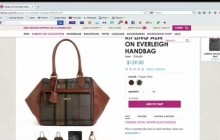 The Kipling’s Always On Collection Reviews for  the Everleigh handbag and the  Elm Tote bag-2014