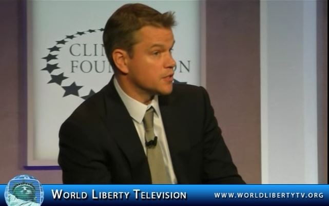 Academy Award Winner Matt Damon’s Water Org at CGI-2014