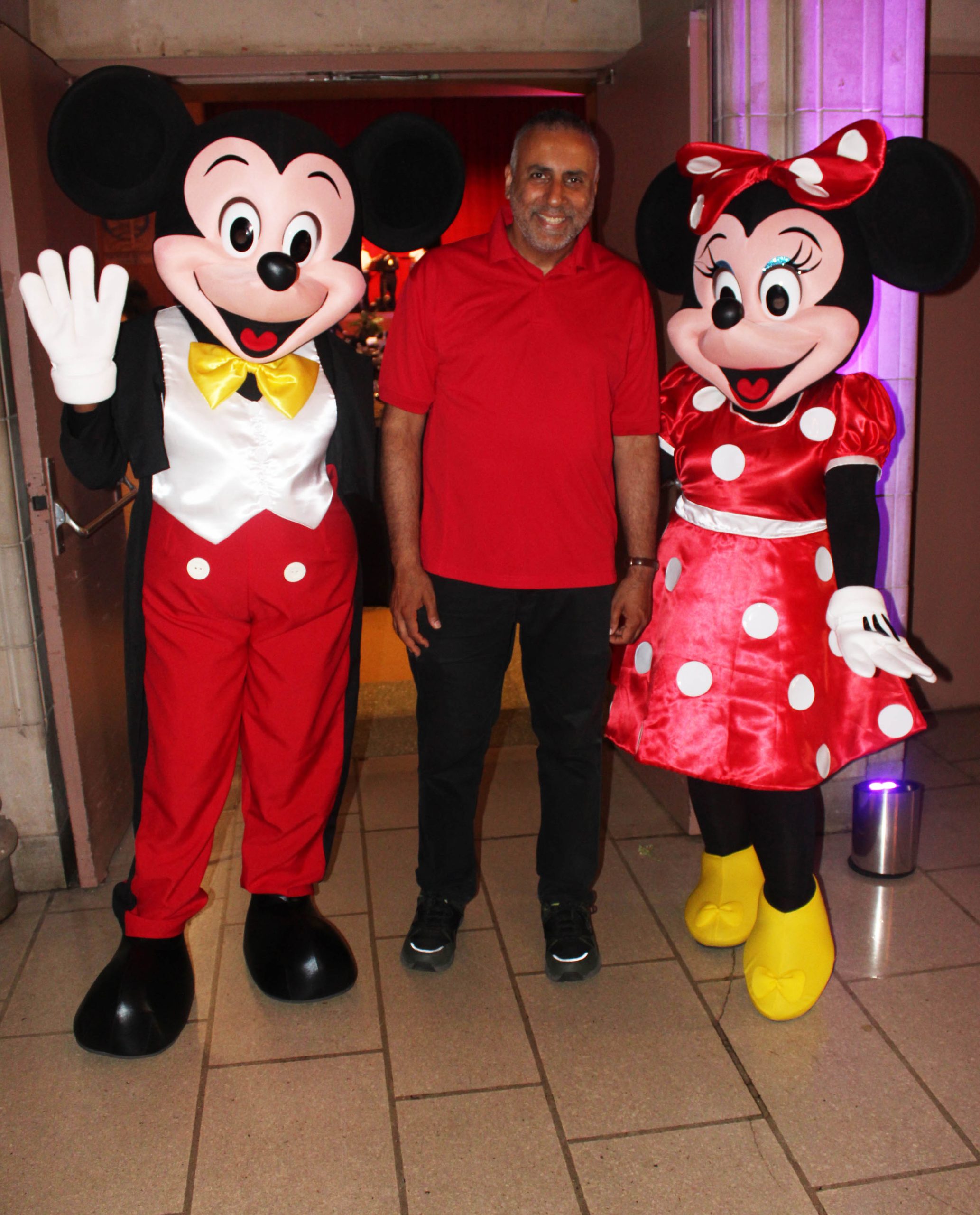 Dr Abbey with Mickey & Minnie