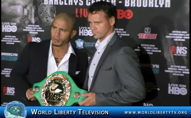 Miguel Cotto Vs Daniel Geale For WBC Middleweight Championship PR Conf @ Club 40/40