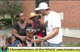 Humanitarians of the World Inc, Back to School Presentation to Needy Kids-2015
