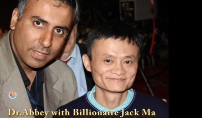 Jack Ma speaking at the 2015 CGI Annual Meeting in New York