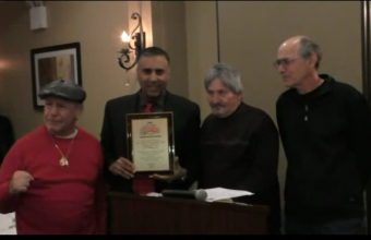 Dr.Adal M.Hussain Honored at RING 8 & NYS Boxing  Hall of Fame Event -2016