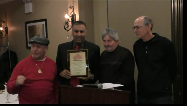 Dr.Adal M.Hussain Honored at RING 8 & NYS Boxing  Hall of Fame Event -2016