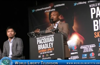 Timothy Bradley VS Manny Pacquiao  111 Fight interview @ NY Press Conf-2016