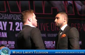 Canelo vs Khan World Middleweight Boxing Championship NY Press Conference -2016