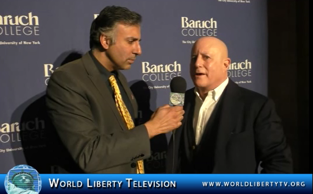 Interview with Billionaire Businessman Ronald O.Perelman  at Baruch College Annual  Gala -2016