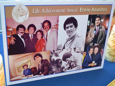 Many faces of Ernie Anastos