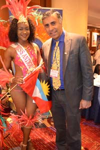 Dr.Abbey With Miss Antigua