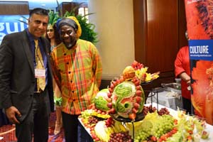 Dr.Abbey with Melvin Myers CTO Food Sculptor