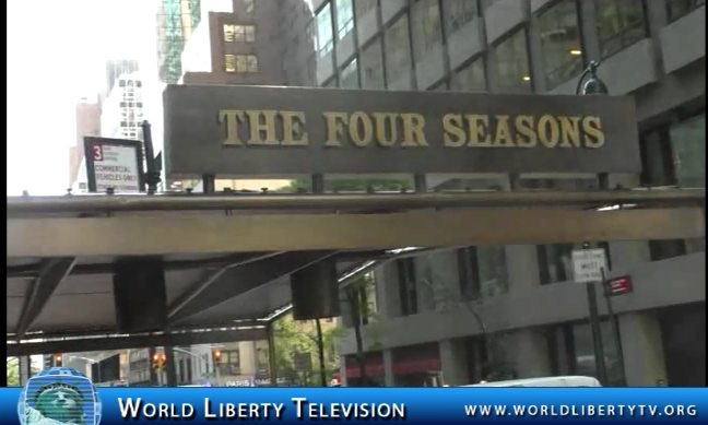 Closing of Historical Four Seasons Restaurant  New York City -2016