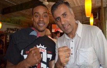 Unbeaten rising star Errol Spence Jr. earned a sensational sixth-round KO of Leonard Bundu -2016