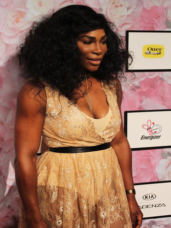 Serena Williams wearing one of her outfits