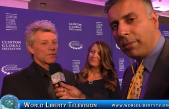 Interview with Jon Bon Jovi Rock Star  and Chairman JBJ Soul Foundation @ CGI -2016