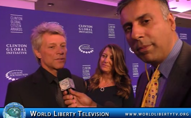 Interview with Jon Bon Jovi Rock Star  and Chairman JBJ Soul Foundation @ CGI -2016