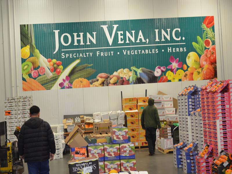 John Vena Inc at Philadelphia Wholesale Produce Market 