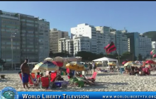 World  Famous Copacabana and  Ipanema Beaches  in Rio De Janeiro -2017