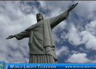 Christ the Redeemer (Cristo Redentor)  7th wonder of the World in Rio de Janeiro Brazil-2017