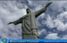 Christ the Redeemer (Cristo Redentor)  7th wonder of the World in Rio de Janeiro Brazil-2017