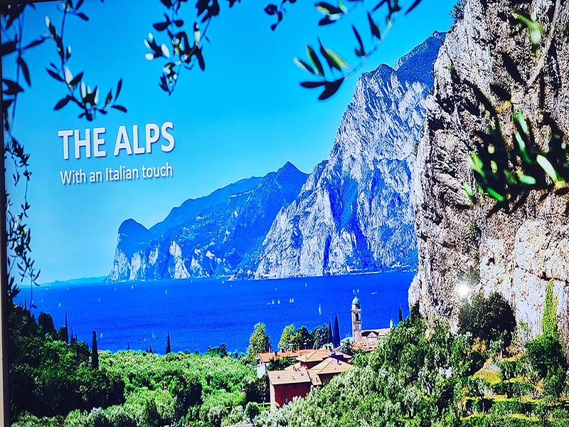 The Alps with an Italian Touch