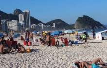 Copacabana and  Ipanema Beaches  in Rio De Janeiro -2017