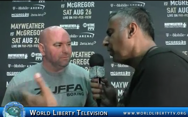 Interview with Dana White UFC President -2017