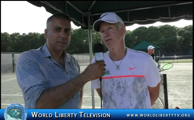 Exclusive interview with Tennis Great & Hall of Famer  John McEnroe-2017
