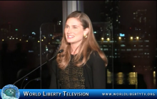 Auburn University honor’s Lauren Bush Lauren, Tim & Kim Hudson at 24th Annual Int’l Quality of Life Awards-2017