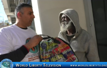 Hotw Inc Homeless and needy family presentations in San Diego California-2018
