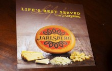 Wine and Cheese tasting with Jalrsberg to toast new Time Square Billboard-2018