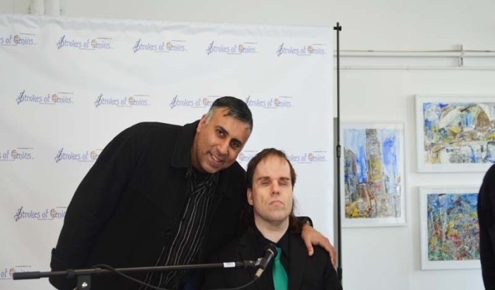 Tony DeBlois   Blind with Autism  Live Entertainment  performance at Strokes of Genius, Inc -2018
