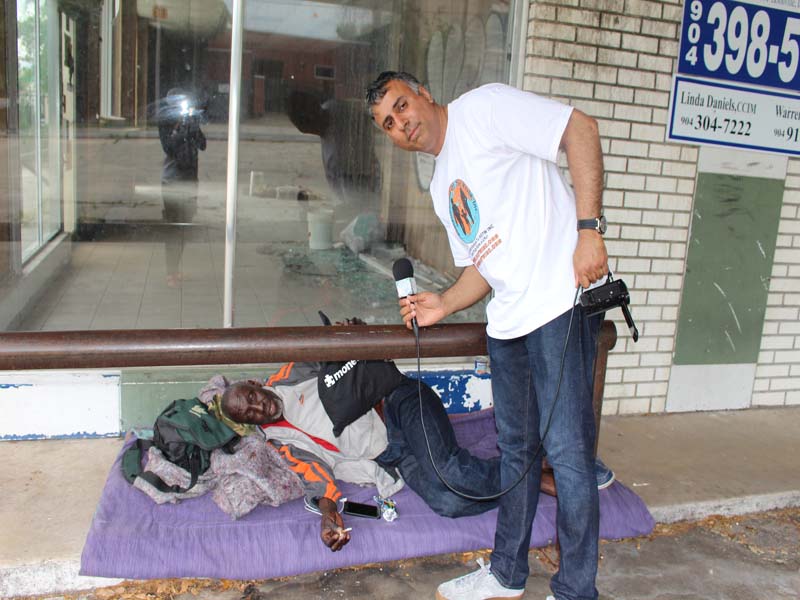 Homeless and living with HIV In the Streets