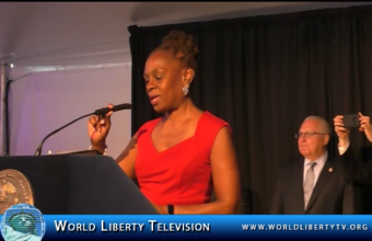 Keynote Speech  about Mental Health by Chirlane McCray, New York’s First Lady at Gracie Mansion -2018