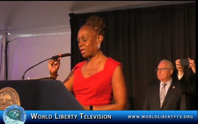 Keynote Speech  about Mental Health by Chirlane McCray, New York’s First Lady at Gracie Mansion -2018