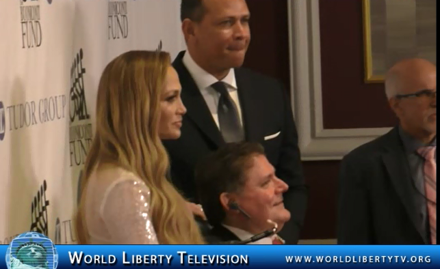 Alex Rodriguez (Arod) honored @ Sports Legends Award with Jennifer Lopez in attendance-2018
