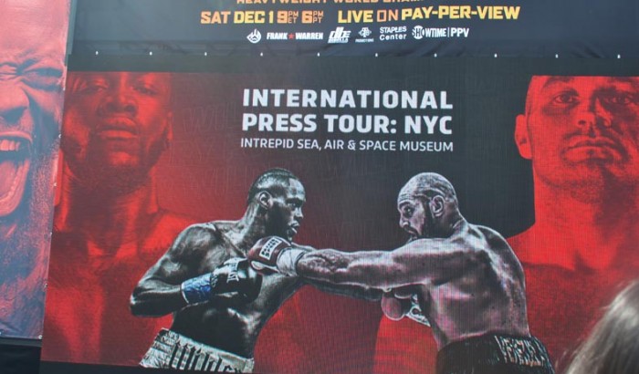 WBC Heavyweight  World Championship DEONTAY WILDER VS. TYSON FURY NY Press Conf -2018