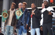 NY Press  Conference For  World Champions Jermall Charlo & Jermell Charlo to Defend Titles at Barclay Center NY -2018