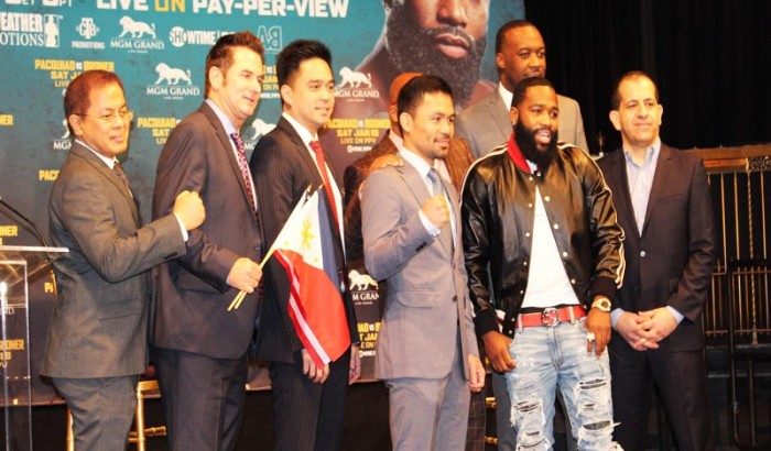 Manny Pacquiao  VS Adrien  Broner  WBA Welterweight  World Title NY Press Conf -2018