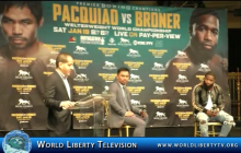 Manny Pacquiao  VS Adrien  Broner  WBA Welterweight  World Title NY Press Conf -2018