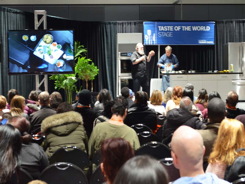 Food Tastings at NY Travel Show 2019 