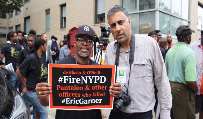 Eric Garner’s family, supporters Protest outside Gracie Mansion New York City -2019