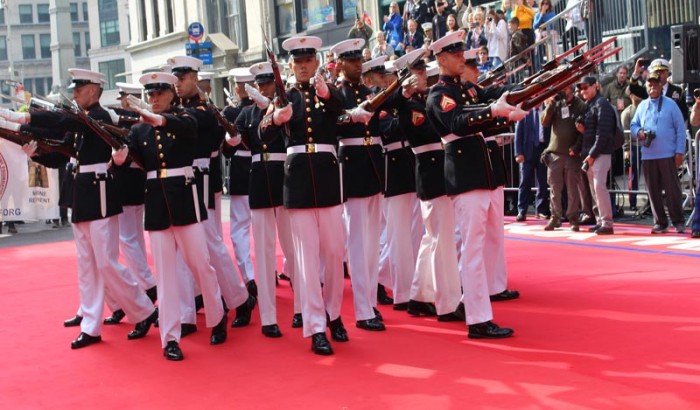 The New York City Veterans Day Parade -2019