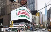 Krispy Kreme opens Giant Store at Times Square NYC-2020