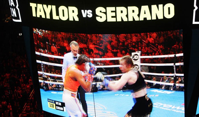 Taylor Edges Serrano In Fight For The Ages At MSG NYC-2022