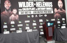 DEONTAY WILDER VS. ROBERT HELENIUS NY Press Conference at Barclays Center-Brooklyn NY 2022