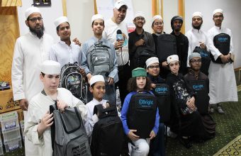 Humanitarians of the World Inc , Presentation of BackPacks to An-Noor Youths-2023