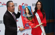 Miss Universe R’BONNEY GABRIEL Installed as the 2023 Madrina of the Latino Commission on Aids -2023
